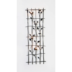 Leaf Style Black Tealight Candle Holders Wall Art Decor - Home & Garden > Decor