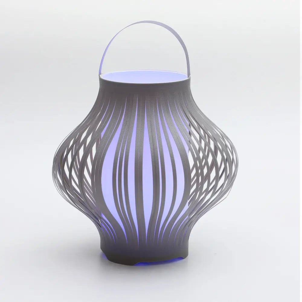 LED Retractable Lantern - Grey - Home & Garden > Lighting > Night Lights & Ambient Lighting