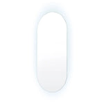 LED Wall Mirror Oval Anti-Fog Bathroom 45x100cm - Home & Garden > Decor > Mirrors