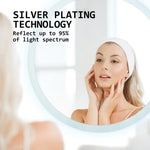 LED Wall Mirror Round Anti-Fog Bathroom 60cm - Home & Garden > Decor > Mirrors