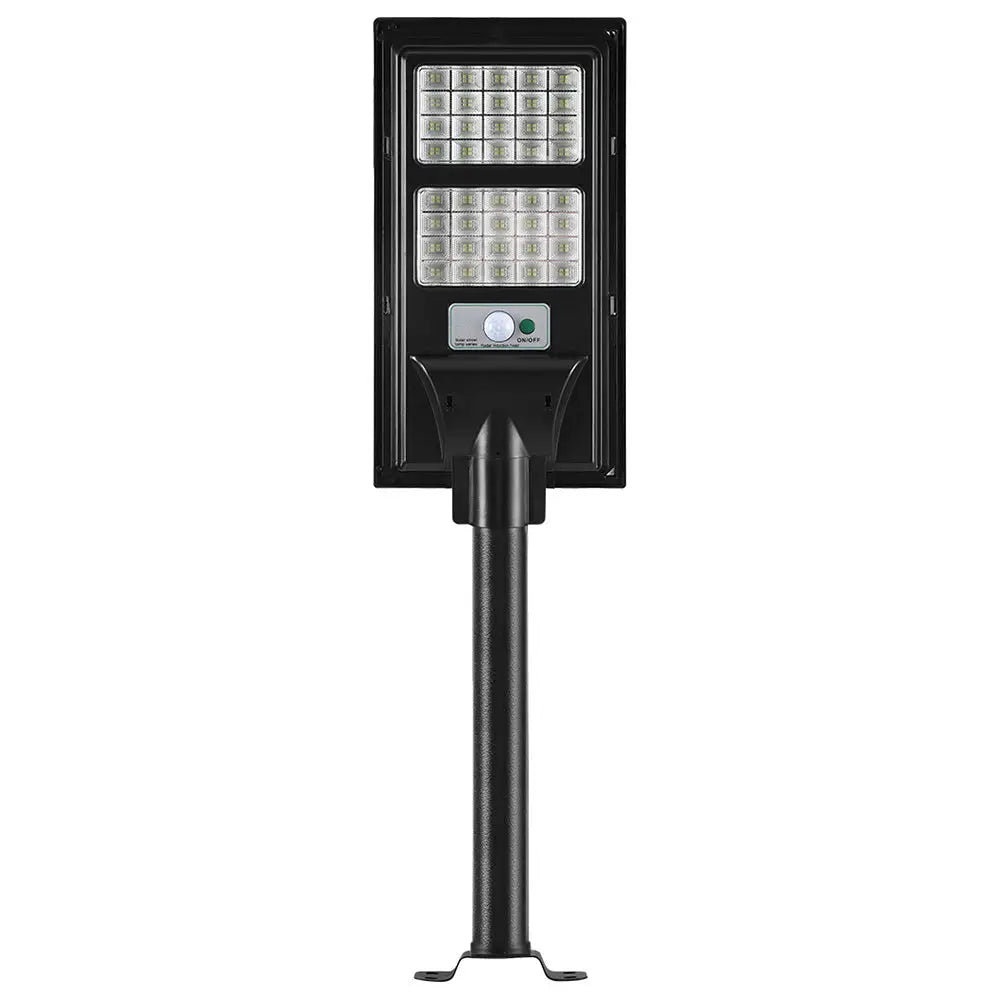 Leier 160 LED Solar Street Light Flood Motion Sensor Remote - Home & Garden > Garden Lights