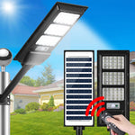 Leier 240 LED Solar Street Light Flood Motion Sensor Remote - Home & Garden > Garden Lights