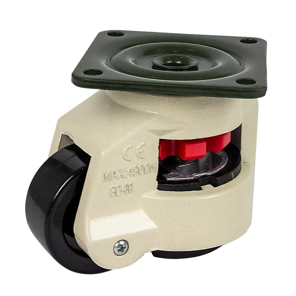 Leveling Casters Swivel Workbench Adjustable Wheel 1000KG Retractable 4PCS - Furniture > Office