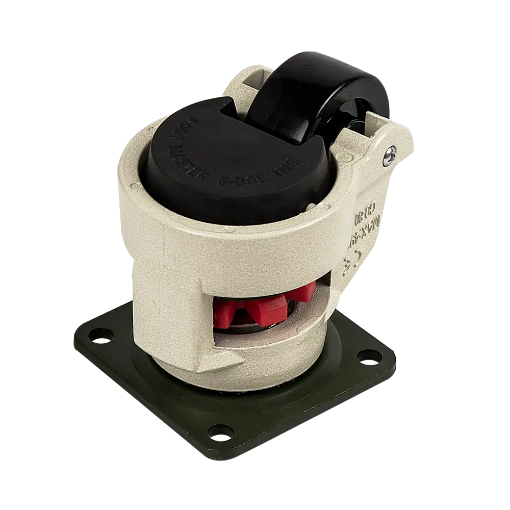 Leveling Casters Swivel Workbench Adjustable Wheel 1000KG Retractable 4PCS - Furniture > Office