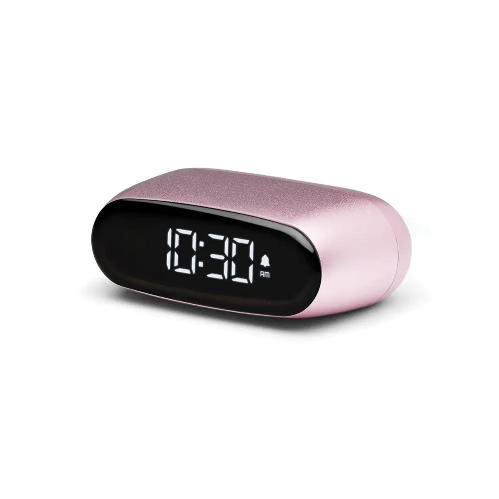 Lexon Minut Mini Alarm Clock - Pink - Home & Garden > Decor > Clocks