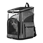 LIFEBEA Cat Pet Carrier Backpack - Dog Puppy Travel Space Carrier Bag - Intimate Design & Easy Access for Pets