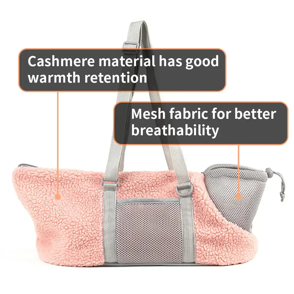 LIFEBEA Small Cat Carrier Pet bag: Comfy Shoulder Bag with Adjustable Strap for Small Dogs Puppies Kittens Up to 3kg