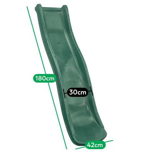 Lifespan Kids 1.8m Slide - Green - Baby & Kids > Baby & Kid’s Toys > Outdoor Play Equipment