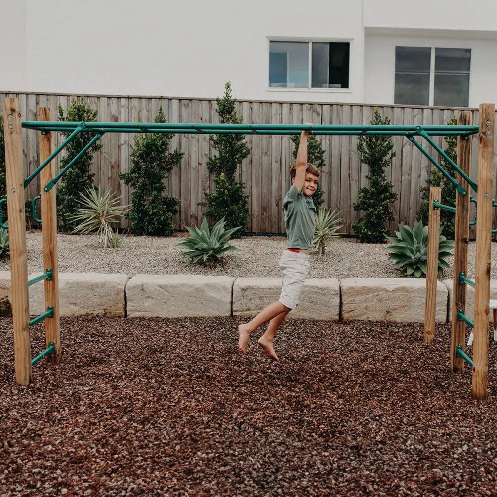 Lifespan Kids Amazon 3.0m Monkey Bar Set - Baby & Kids > Baby & Kid’s Toys > Outdoor Play Equipment