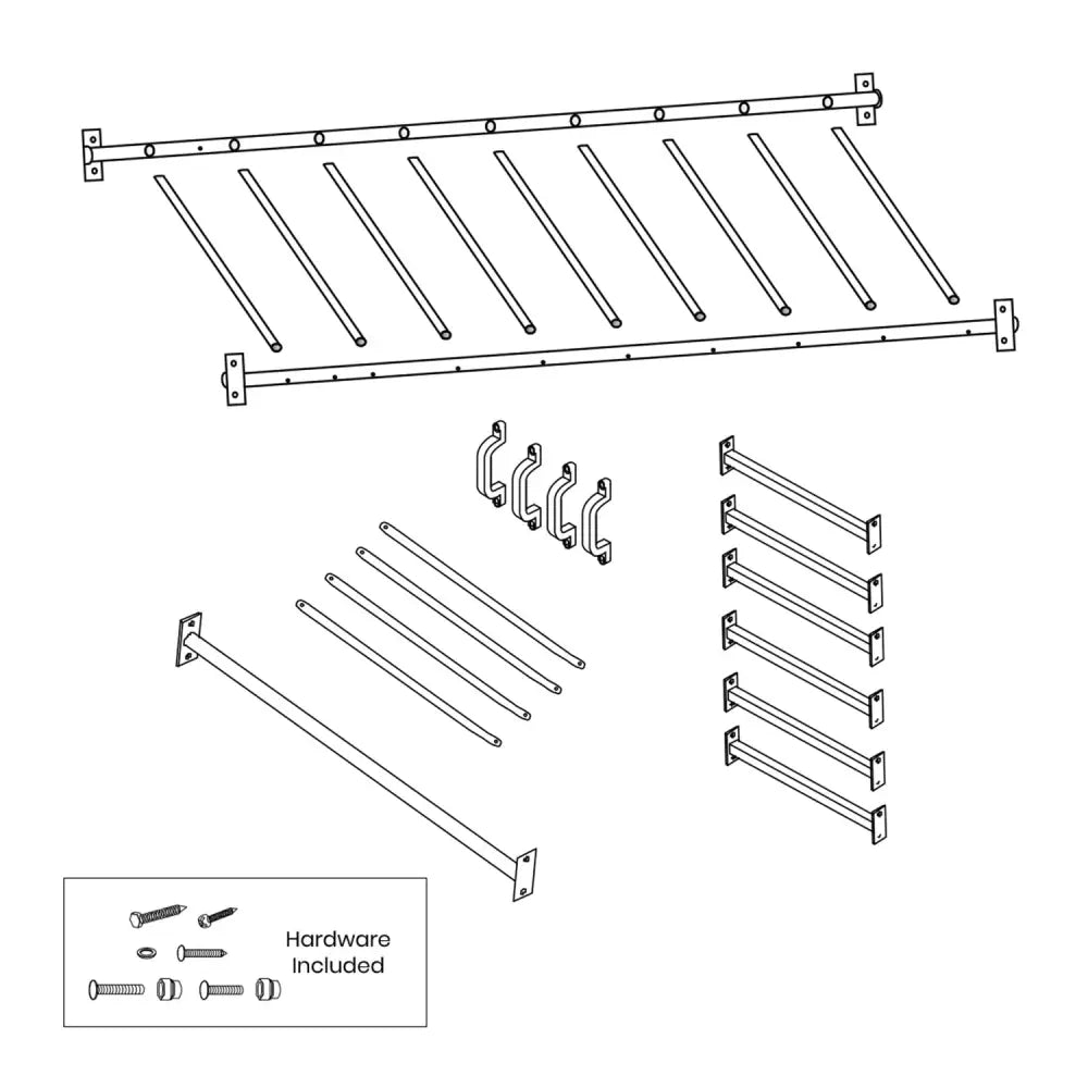 Lifespan Kids Amazon Monkey Bars Only (3m) - Baby & Kids > Baby & Kid’s Toys > Outdoor Play Equipment