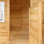 Lifespan Kids Archie Elevated Cubby House with Green Slide - Baby & Kids > Baby & Kid’s Toys > Outdoor Play Equipment