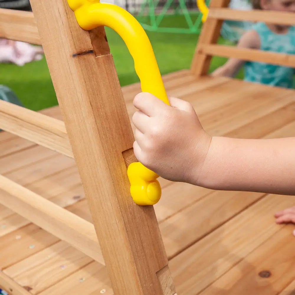 Lifespan Kids Cooper Climbing Frame with 1.8m Green Slide - Baby & Kids > Baby & Kid’s Toys > Outdoor Play Equipment