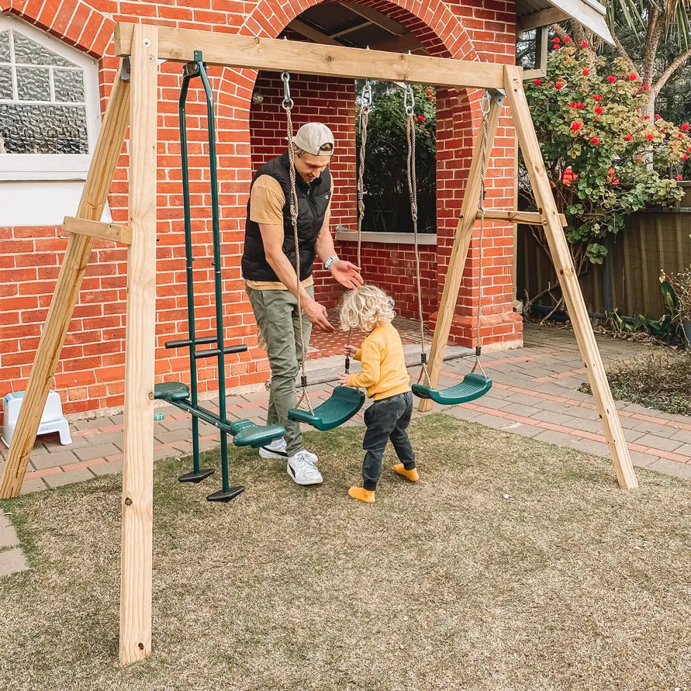 Lifespan Kids Forde 2 Double Swing & Glider - Baby & Kids > Baby & Kid’s Toys > Outdoor Play Equipment