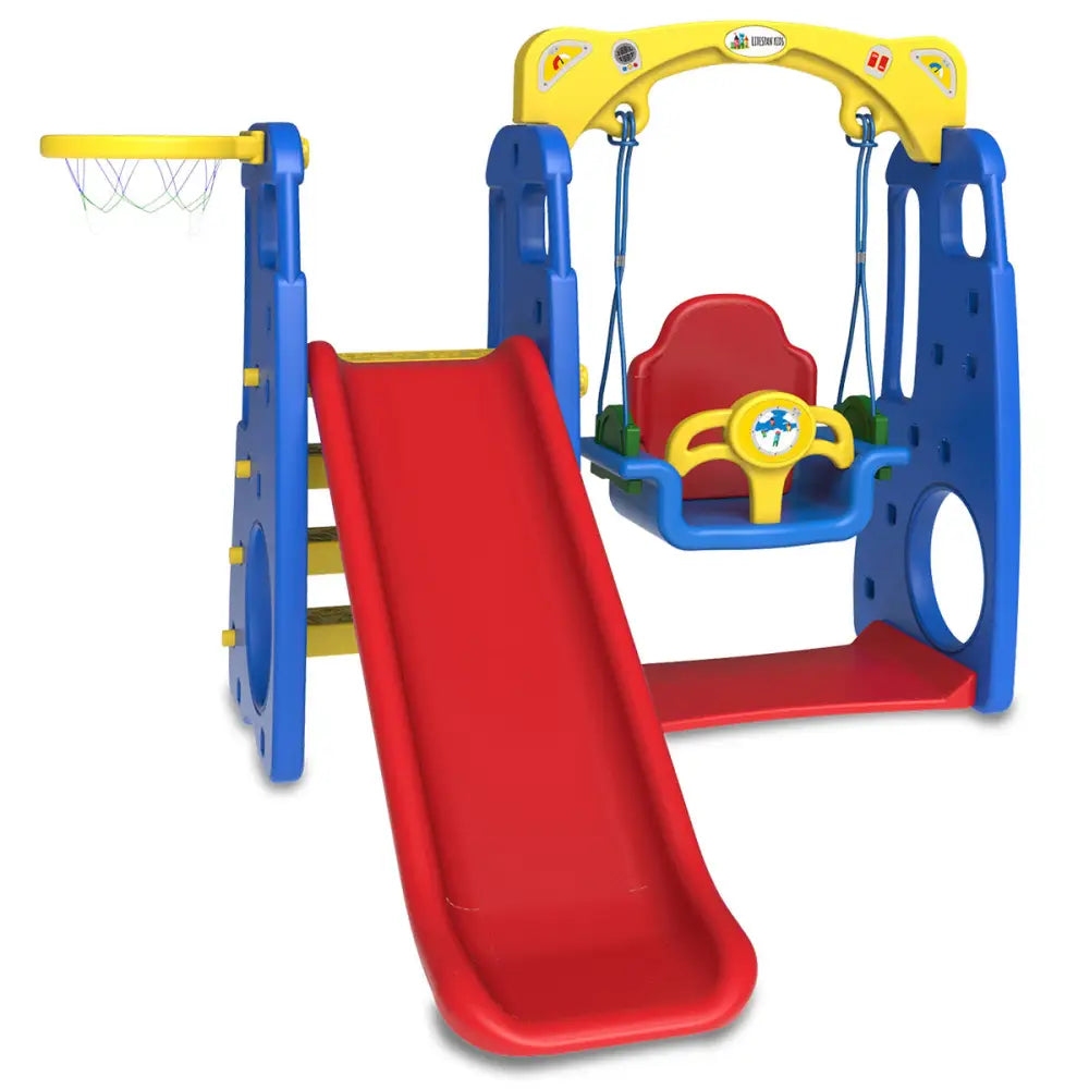 Lifespan Kids Ruby 4 in 1 Slide and Swing - Baby & Kids > Baby & Kid’s Toys > Outdoor Play Equipment
