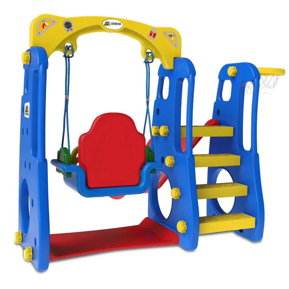 Lifespan Kids Ruby 4 in 1 Slide and Swing - Baby & Kids > Baby & Kid’s Toys > Outdoor Play Equipment