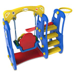 Lifespan Kids Ruby 4 in 1 Slide and Swing - Baby & Kids > Baby & Kid’s Toys > Outdoor Play Equipment