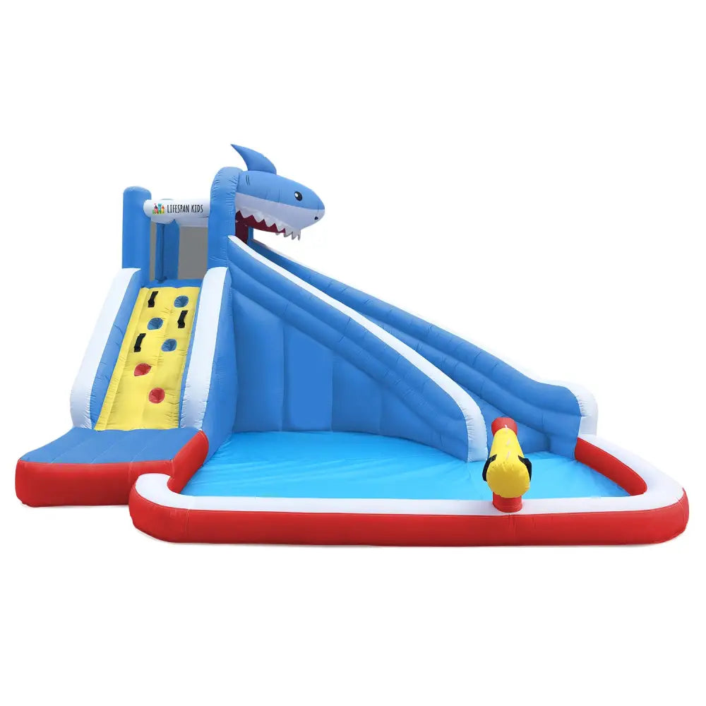 Lifespan Kids Sharky Slide & Splash Inflatable - Baby & Kids > Baby & Kid’s Toys > Outdoor Play Equipment