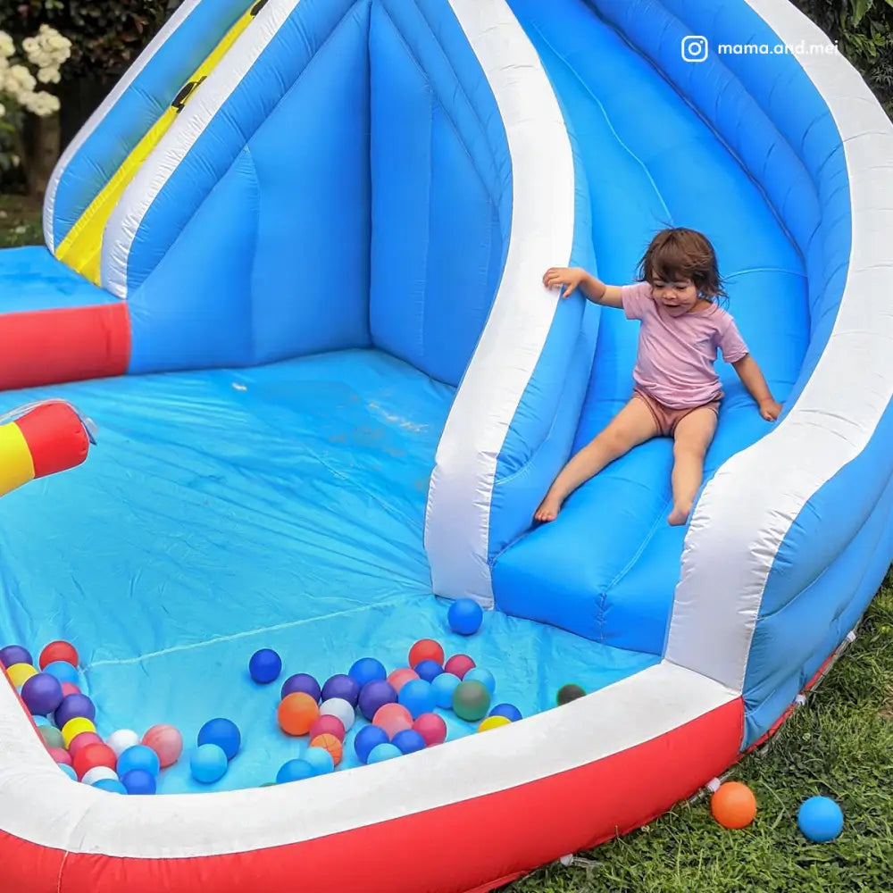 Lifespan Kids Sharky Slide & Splash Inflatable - Baby & Kids > Baby & Kid’s Toys > Outdoor Play Equipment