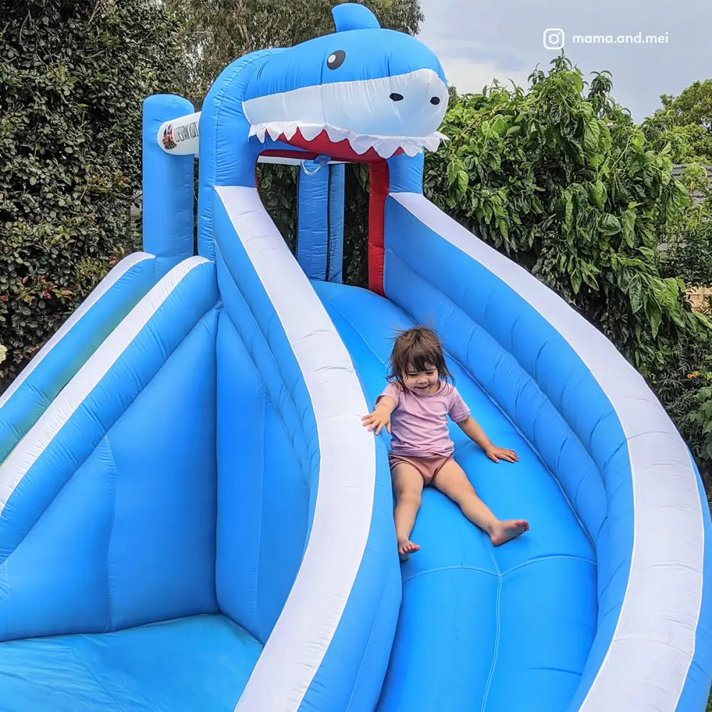 Lifespan Kids Sharky Slide & Splash Inflatable - Baby & Kids > Baby & Kid’s Toys > Outdoor Play Equipment