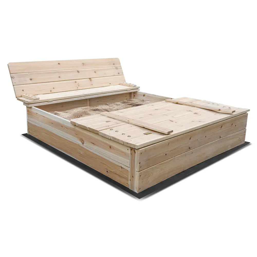 Lifespan Kids Strongbox XL Square Sandpit - Baby & Kids > Baby & Kid’s Toys > Outdoor Play Equipment