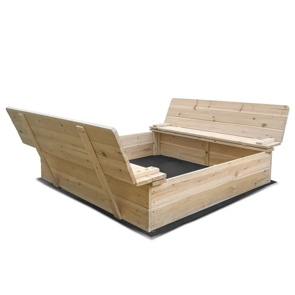 Lifespan Kids Strongbox XL Square Sandpit - Baby & Kids > Baby & Kid’s Toys > Outdoor Play Equipment