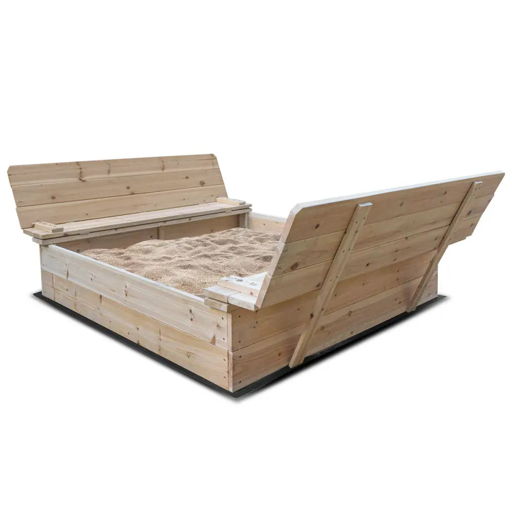 Lifespan Kids Strongbox XL Square Sandpit - Baby & Kids > Baby & Kid’s Toys > Outdoor Play Equipment