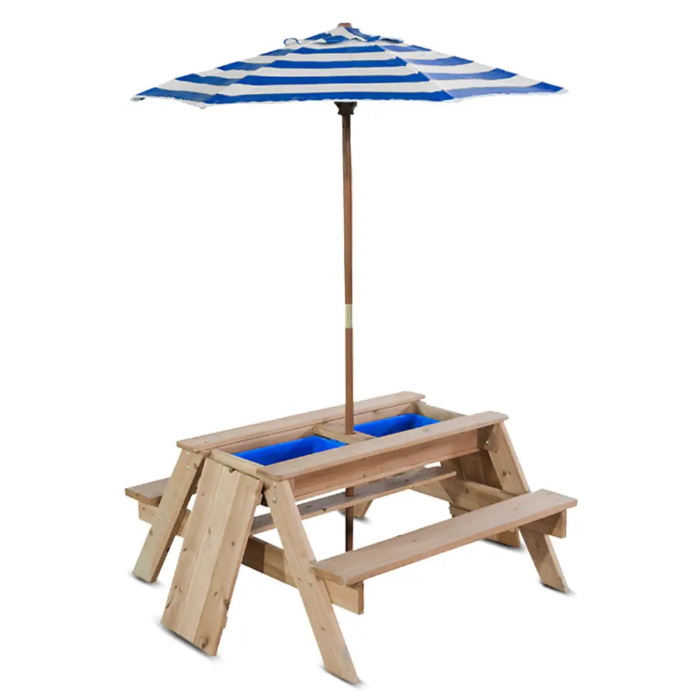 Lifespan Kids Sunrise Sand & Water Table with Umbrella - Baby & Kids > Kid’s Furniture > Kid’s Tables Chairs & Seats