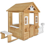 Lifespan Kids Teddy V2 Cubby House Natural - Baby & Kids > Baby & Kid’s Toys > Outdoor Play Equipment