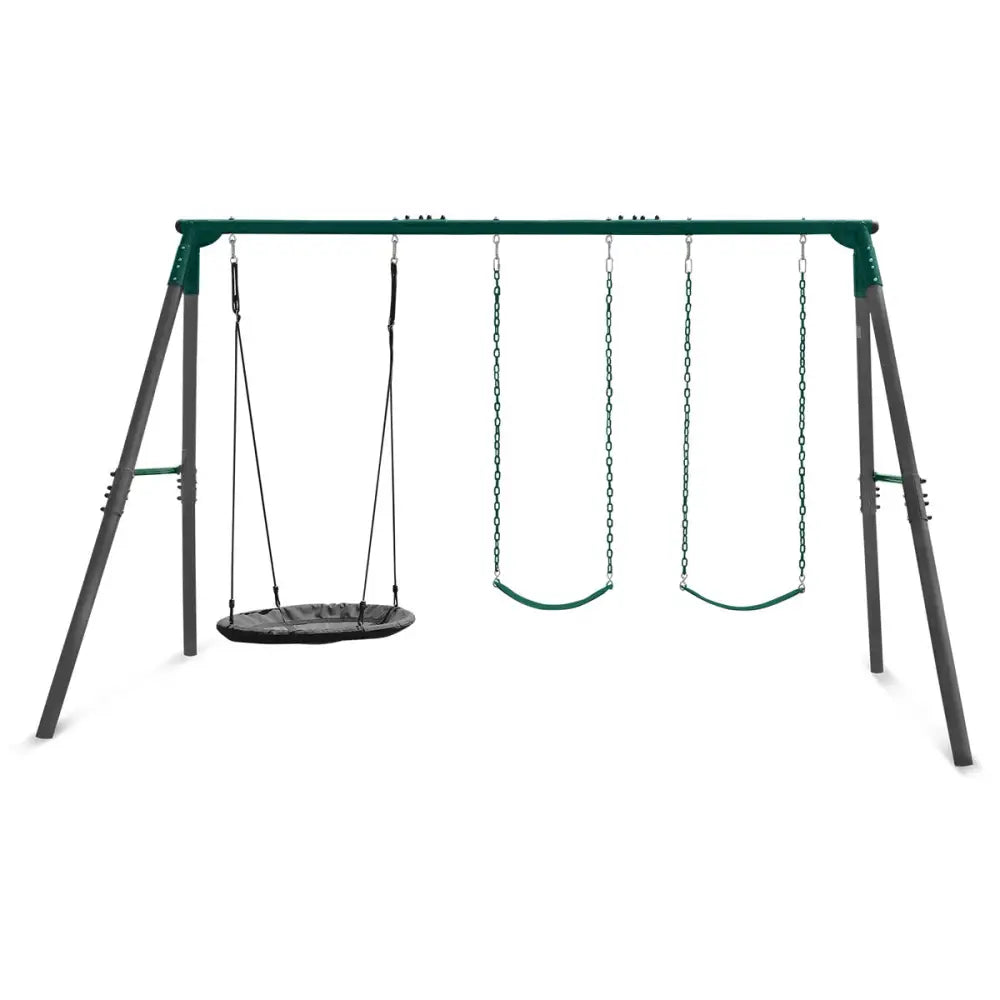 Lifespan Kids Titan Commercial Steel Swing Set - Baby & Kids > Baby & Kid’s Toys > Outdoor Play Equipment