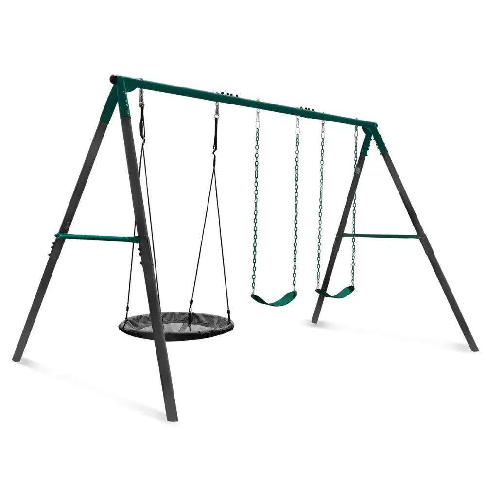 Lifespan Kids Titan Commercial Steel Swing Set - Baby & Kids > Baby & Kid’s Toys > Outdoor Play Equipment
