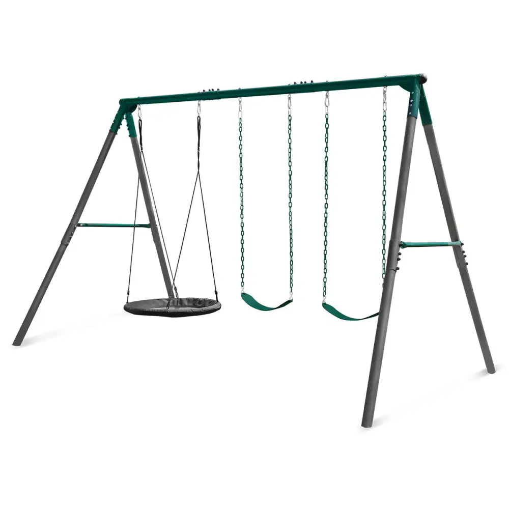Lifespan Kids Titan Commercial Steel Swing Set - Baby & Kids > Baby & Kid’s Toys > Outdoor Play Equipment