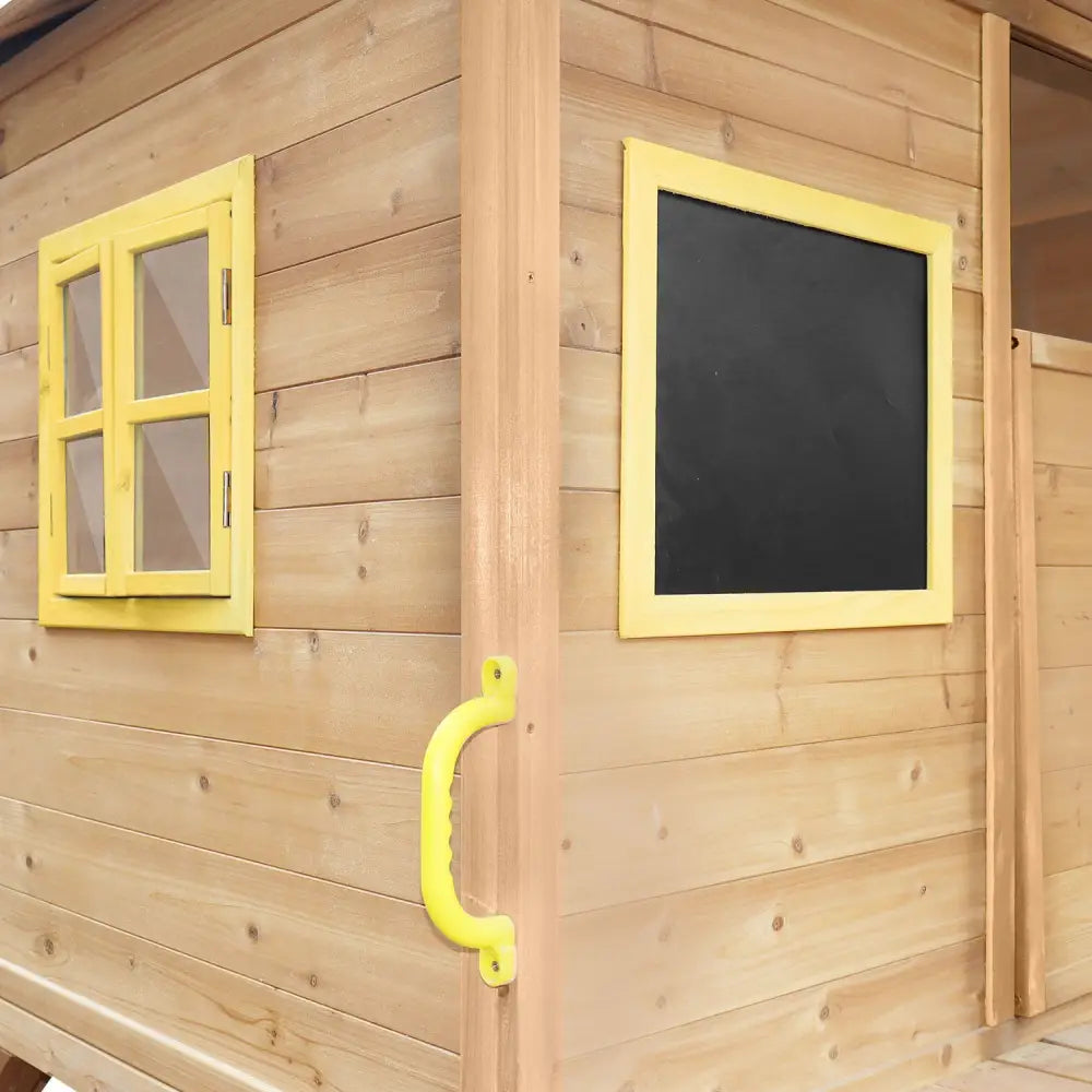 Lifespan Kids Warrigal Cubby House - Yellow Slide - Baby & Kids > Baby & Kid’s Toys > Outdoor Play Equipment