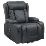 Lift Heated Leather Recliner Electric Massage Chair with USB port - Furniture > Bar Stools & Chairs > Arm Chairs &