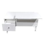 Lift Up White Coffee Table With Storage - Furniture > Living Room
