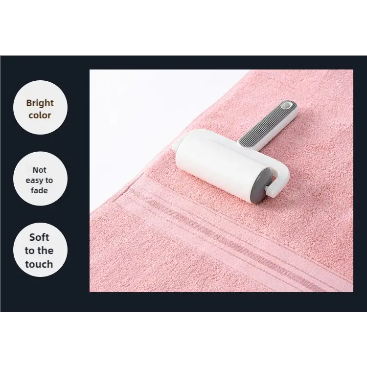 Light Brown Cotton Towel Set(Towel + Bath Towel) - Quick Dry Extra Thick & Absorbent Perfect for Bath & Beach - Home &