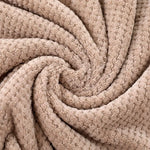 Light Brown Luxury White Bath Towel and Hand Towel Set - Ultra Soft and Absorbent - Home & Garden > Bathroom