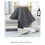 Light Gray Premium Cotton Towel Set - 6 Pieces Soft & Absorbent Bath Towels for Adults - Home & Garden > Bathroom