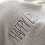Light Gray Soft Cotton Bath Towel - 70x140cm Quick Dry Super Absorbent - Home & Garden > Bathroom Accessories > Bath