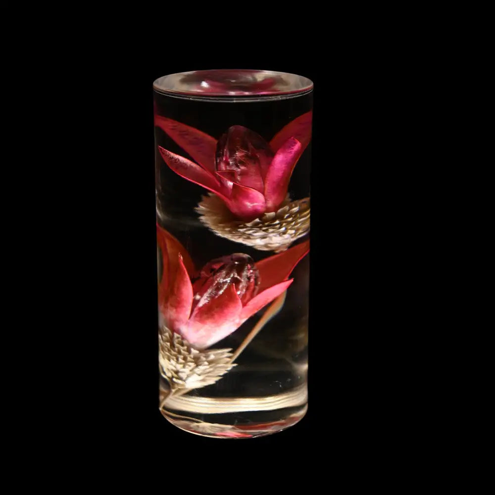 lily Eternal Flower Acrylic Table Lamp - Color-Changing LED USB Rechargeable Touch Control - Home & Garden > Lighting >