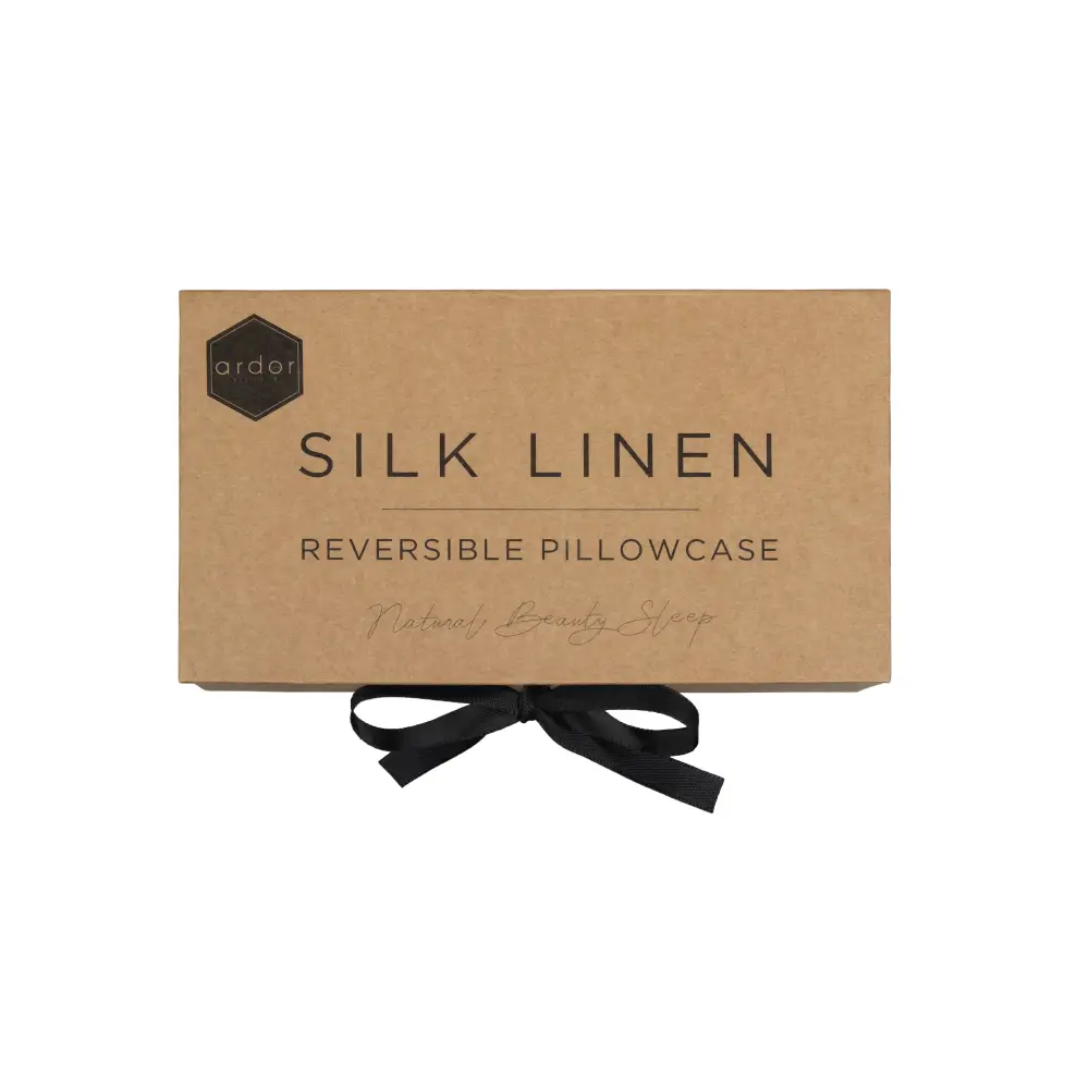 LINEN SILK LINEN PILLOWCASE - 51X76CM - Home & Garden > Bedding > Pillowcases
