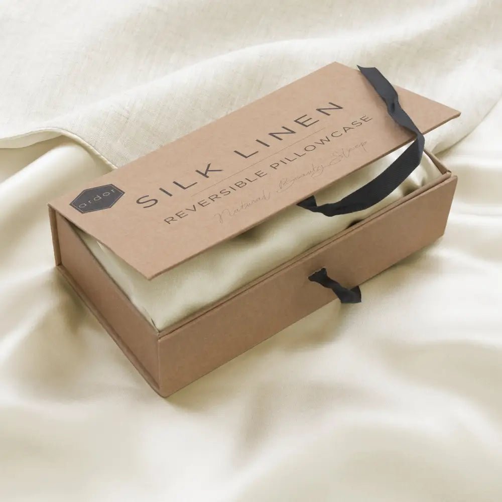 LINEN SILK LINEN PILLOWCASE - 51X76CM - Home & Garden > Bedding > Pillowcases
