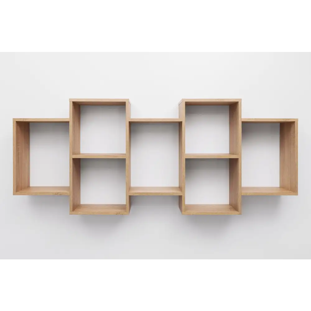 LISBON DISPLAY SHELF - NATURAL OAK - Furniture > Living Room > TV Units