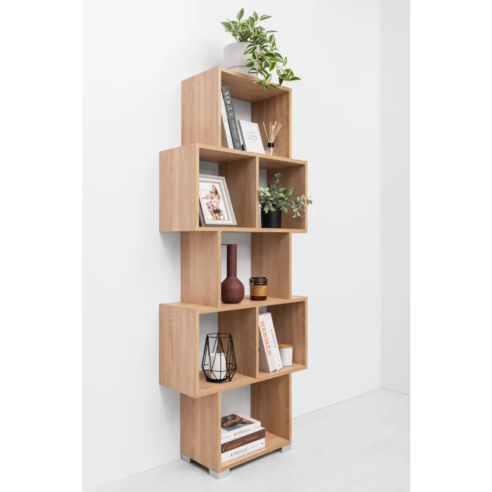 LISBON DISPLAY SHELF - NATURAL OAK - Furniture > Living Room > TV Units
