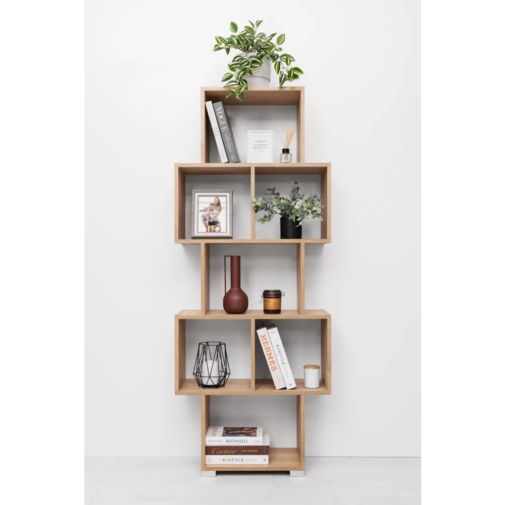 LISBON DISPLAY SHELF - NATURAL OAK - Furniture > Living Room > TV Units
