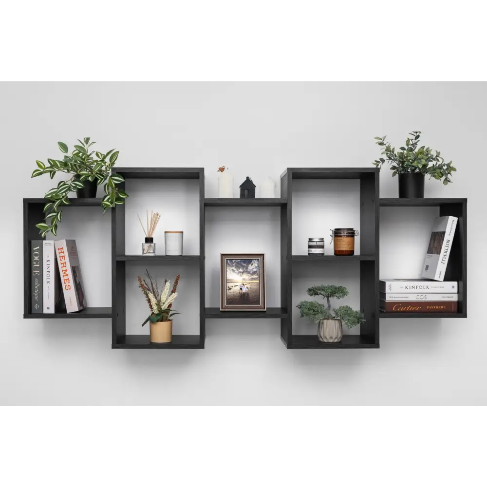LISBON DISPLAY SHELF - NORDIC ASH - Furniture > Living Room