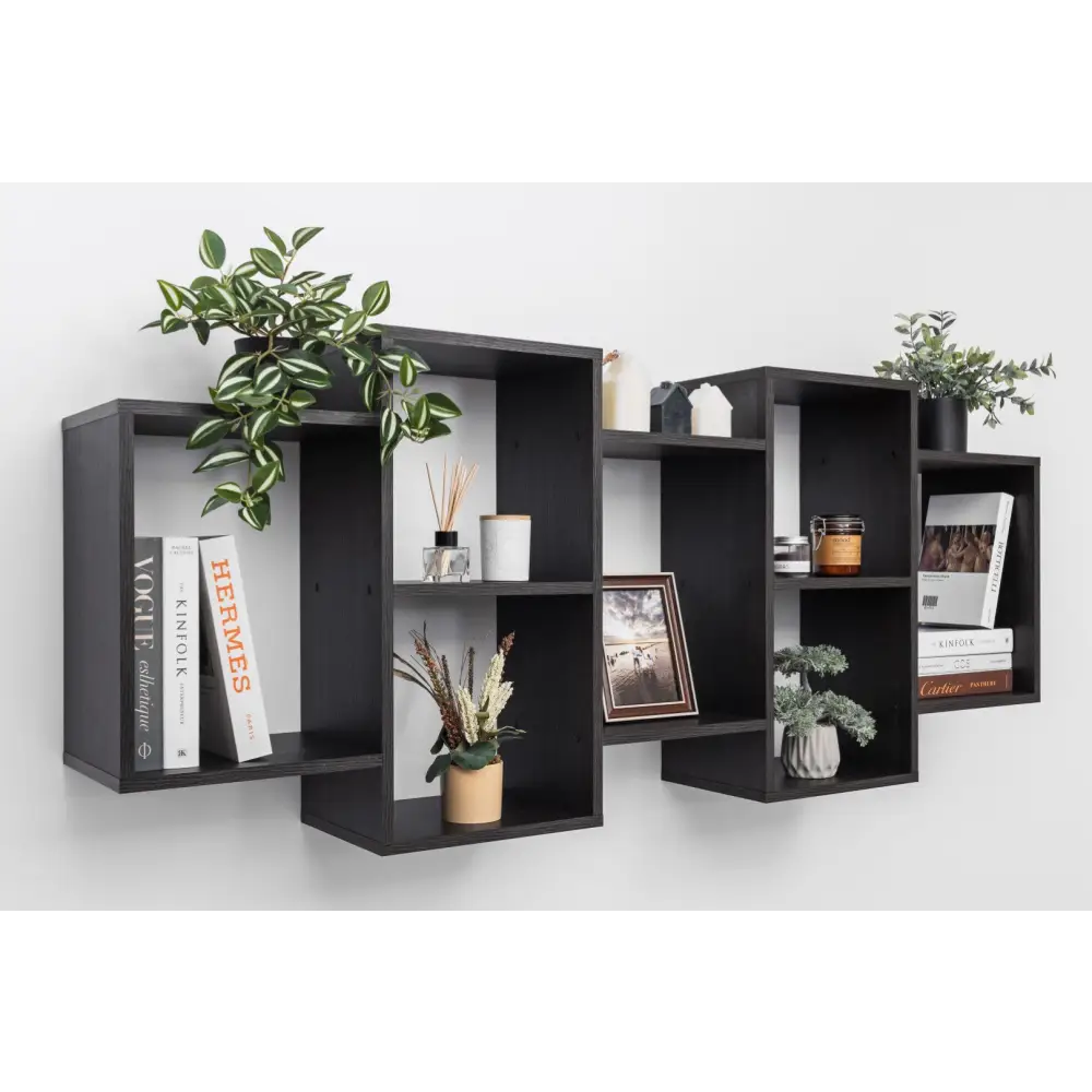 LISBON DISPLAY SHELF - NORDIC ASH - Furniture > Living Room