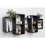 LISBON DISPLAY SHELF - NORDIC ASH - Furniture > Living Room