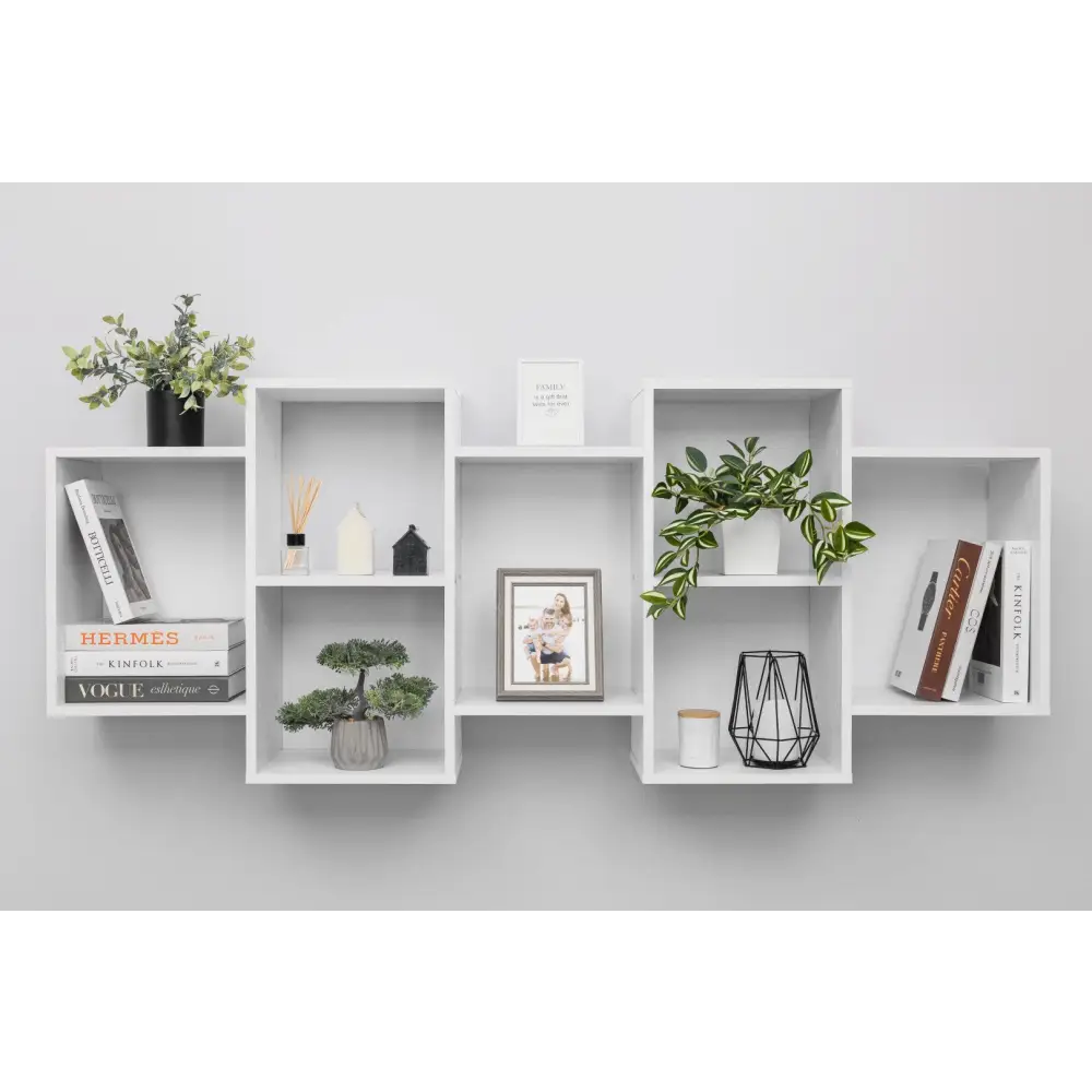 LISBON DISPLAY SHELF - WHITE - Furniture > Living Room