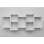 LISBON DISPLAY SHELF - WHITE - Furniture > Living Room