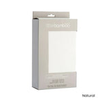 Little Bamboo Jersey Fitted Sheet Cot Size Natural - Home & Garden > Bedding